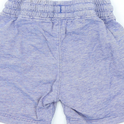 Preworn Baby Purple Cotton Sweatpants Trousers Size 9-12 Months Pullover - Shorts