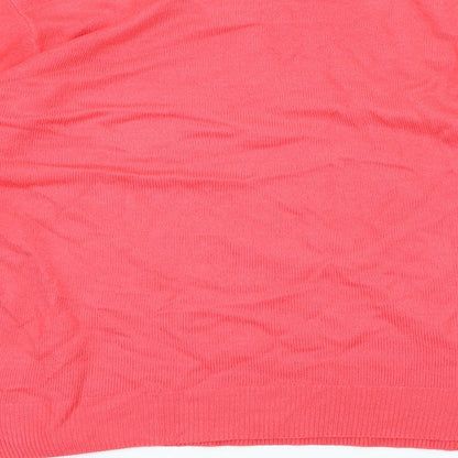 Womens UK Size 20 Marks and Spencer Pink Pullover Jumper