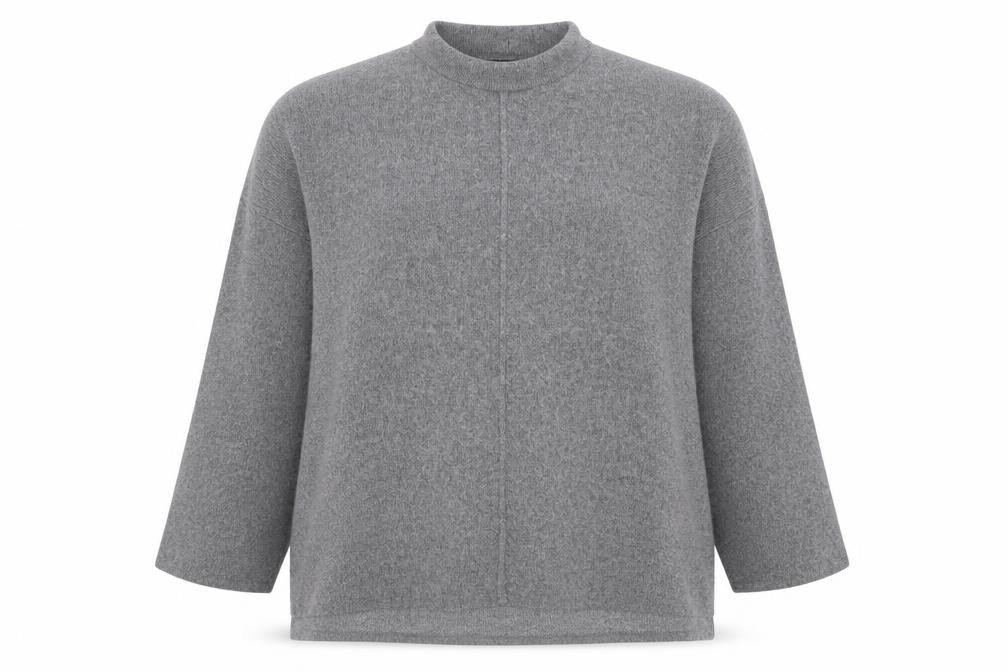 Womens UK Size L Dunnes Stores Grey Pullover Jumper