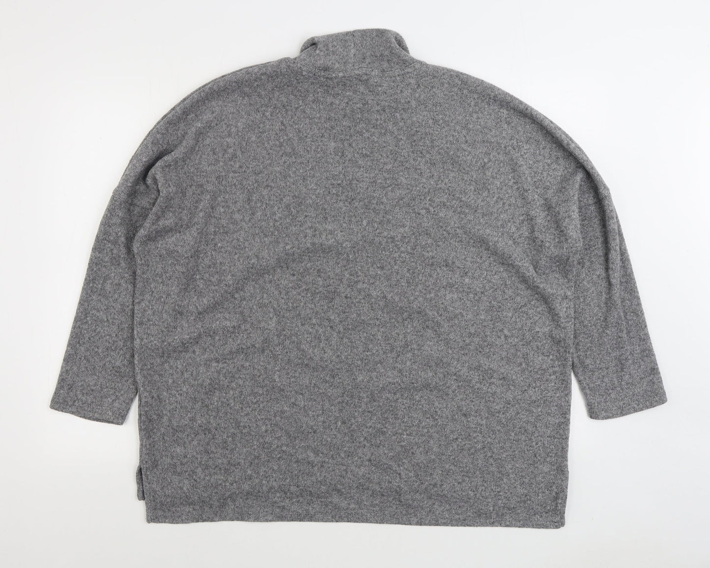 Womens UK Size L Dunnes Stores Grey Pullover Jumper