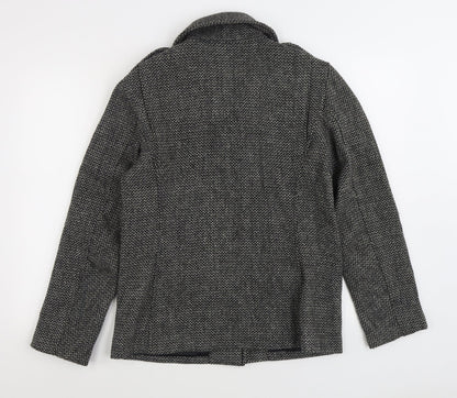 Womens UK Size 12 Gap Grey Overcoat