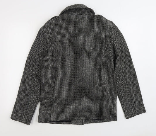 Womens UK Size 12 Gap Grey Overcoat