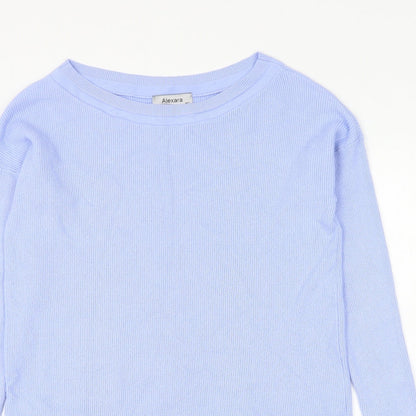 Womens UK Size M Alexara Blue Pullover Jumper