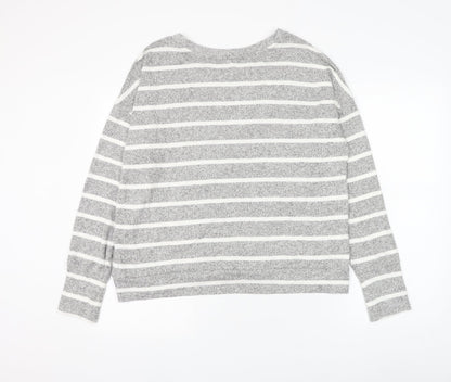 Womens UK Size 14 Marks and Spencer Grey Pullover Jumper