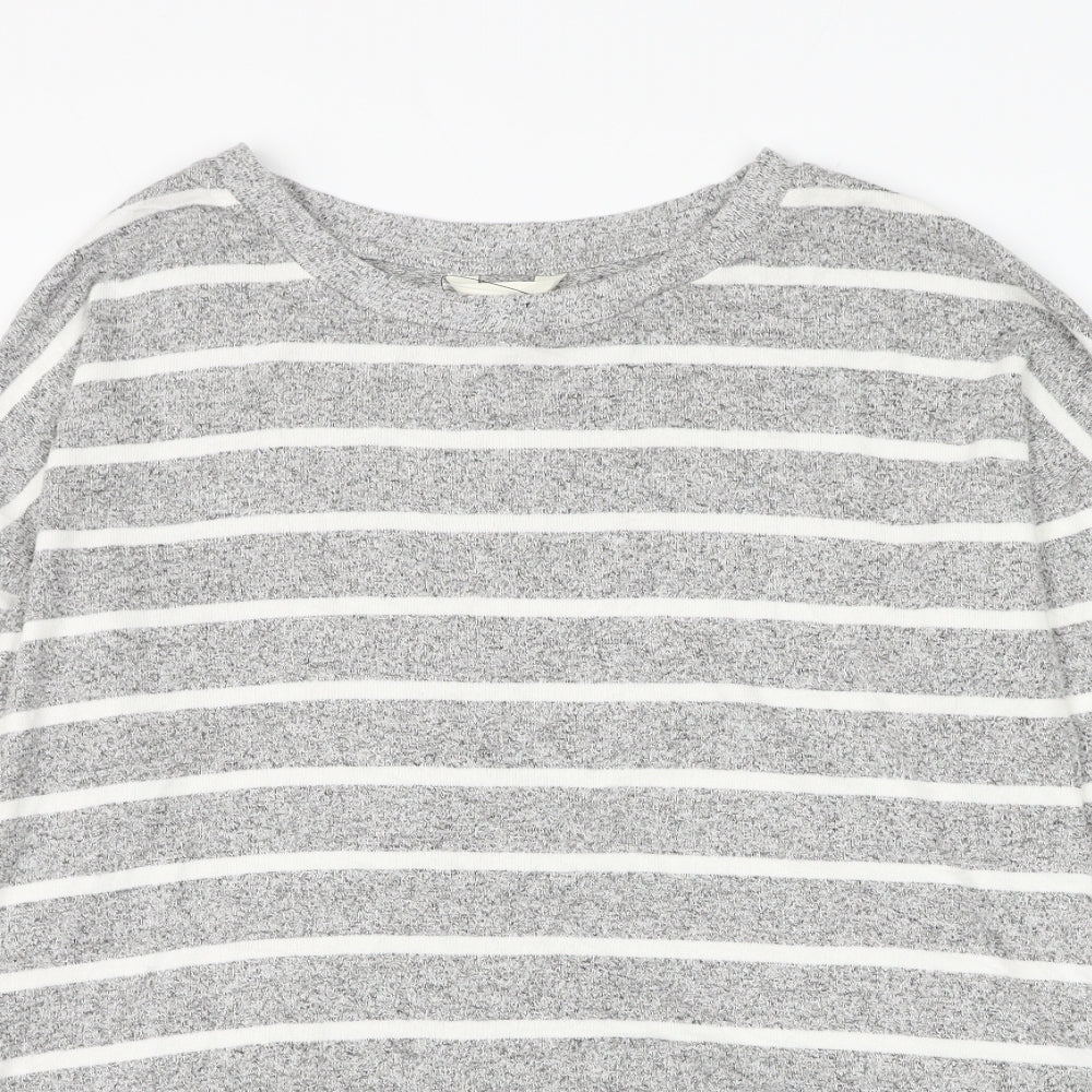 Womens UK Size 14 Marks and Spencer Grey Pullover Jumper
