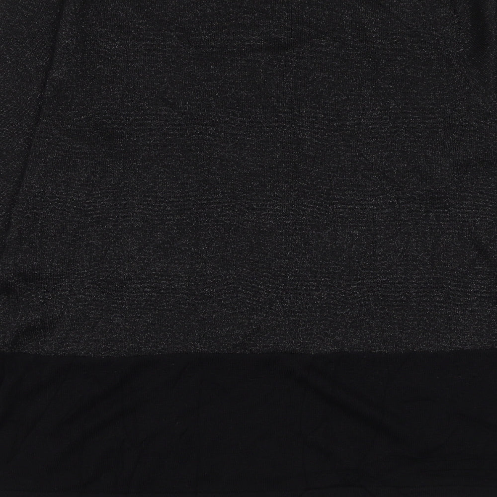Womens UK Size M Preworn Black Pullover Jumper