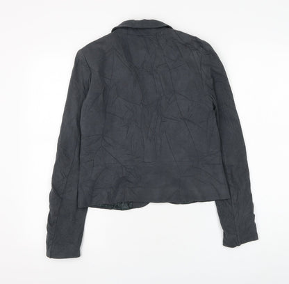 Womens UK Size 12 H&M Grey Jacket