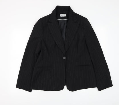 Womens UK Size 16 Atmosphere Black Jacket