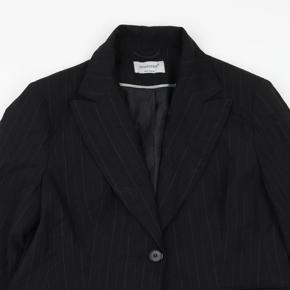 Womens UK Size 16 Atmosphere Black Jacket