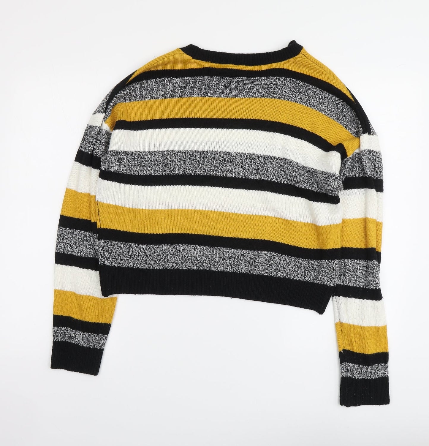 Womens UK Size L H&M Multicoloured Pullover Jumper