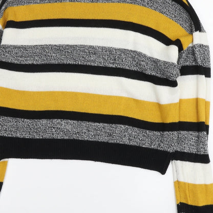 Womens UK Size L H&M Multicoloured Pullover Jumper