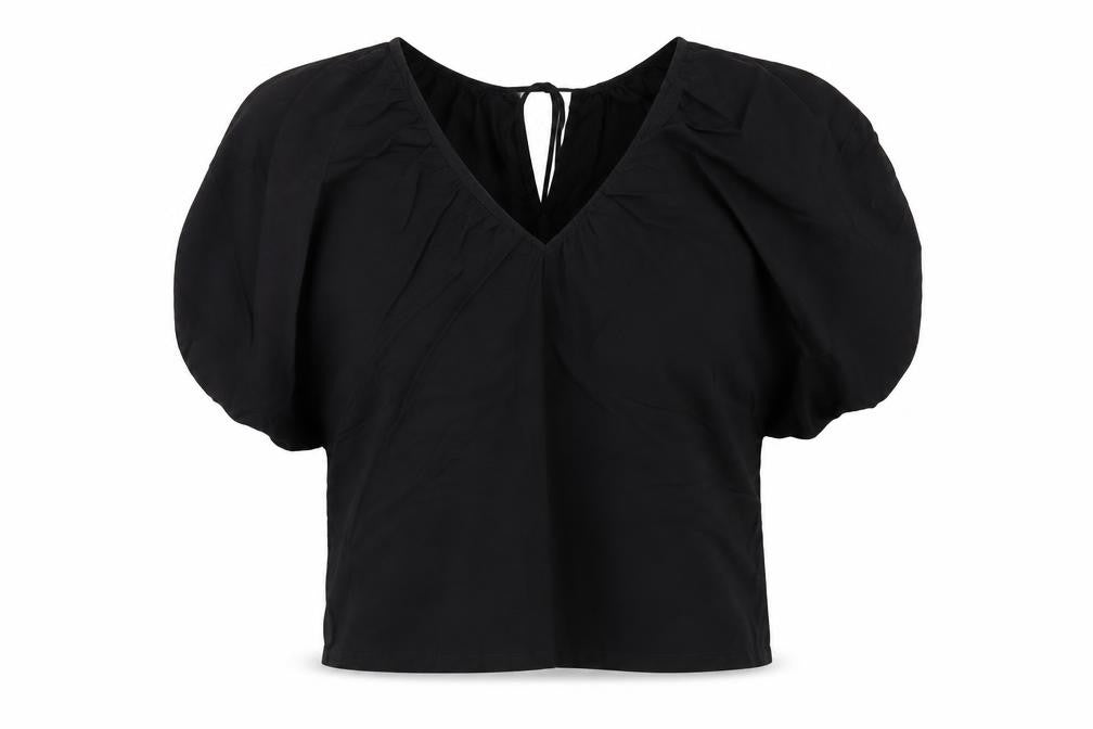 Womens UK Size 8 Primark Black Basic Blouse