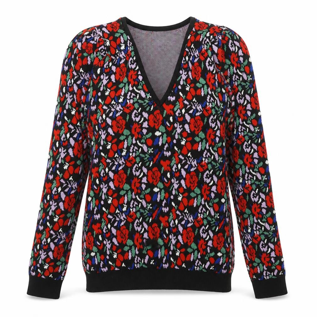 Womens UK Size XS Savida Multicoloured Pullover Jumper