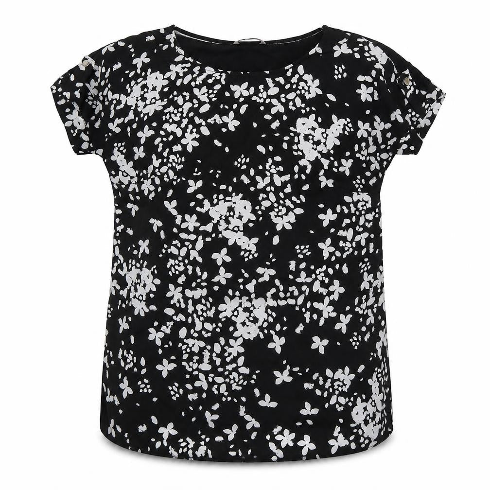 Womens UK Size 10 TU Black Basic T-Shirt
