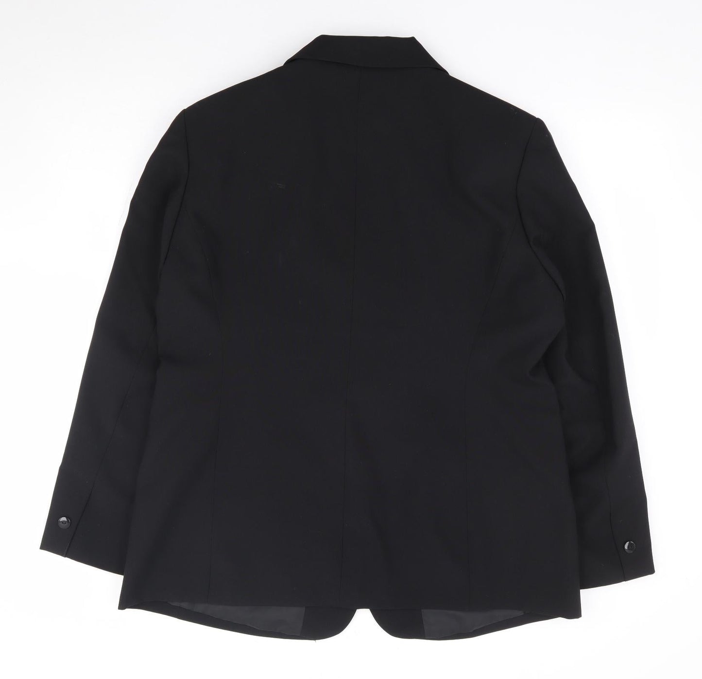 Kaleidoscope Womens Black Polyester Jacket Suit Jacket Size 18