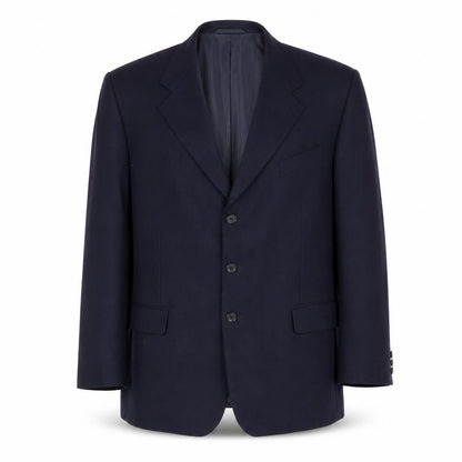 Scott International Mens Blue Polyester Jacket Suit Jacket Size 44
