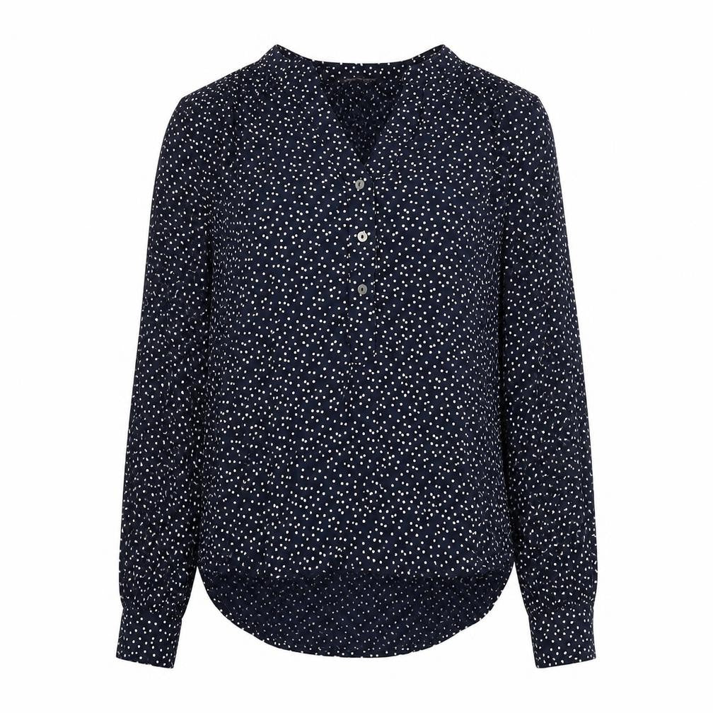 Womens UK Size 10 Marks and Spencer Blue Basic Blouse