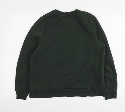 Womens UK Size M Dunnes Stores Green Pullover Hoodie