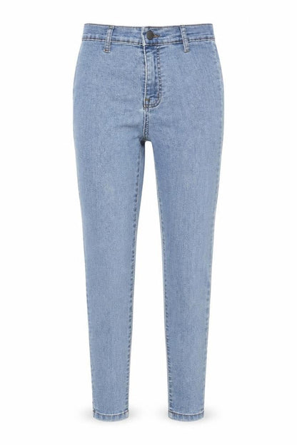 Womens UK Size 4 PRETTYLITTLETHING Regular Fit Skinny Blue Jeans