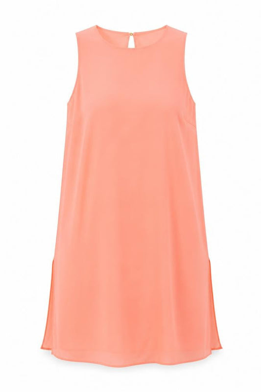 Womens UK Size 8 Atmosphere Orange Basic Blouse