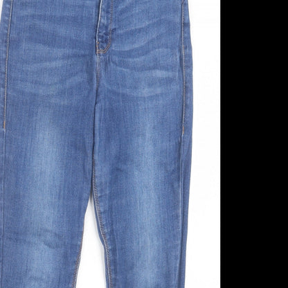 Womens UK Size 30 in Preworn Regular Fit Skinny Blue Jeans