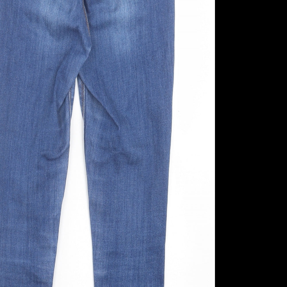 Womens UK Size 30 in Preworn Regular Fit Skinny Blue Jeans