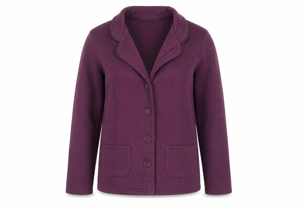 Womens UK Size 10 Damart Purple Jacket