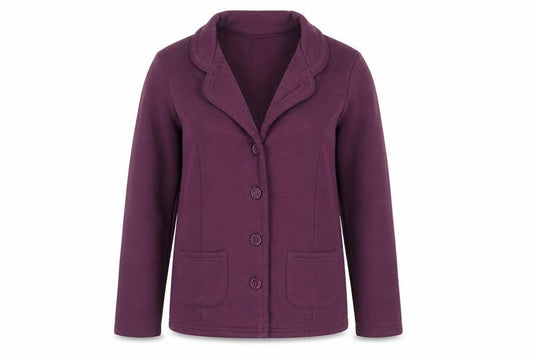 Womens UK Size 10 Damart Purple Jacket