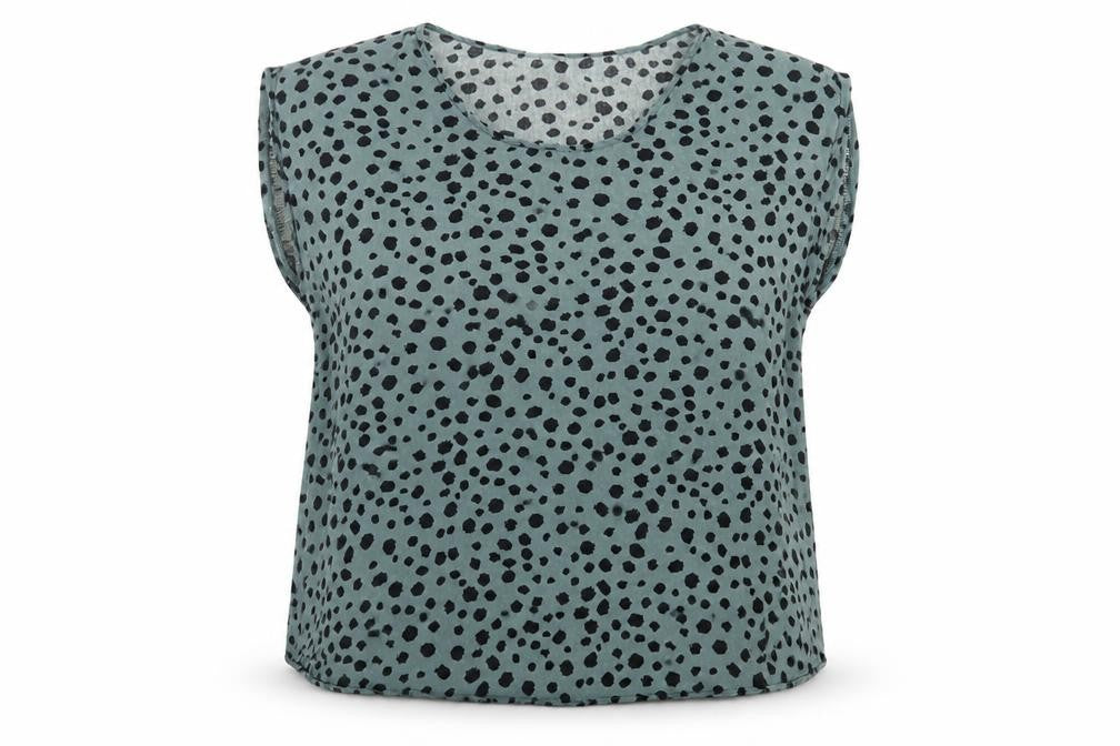 Womens UK Size 16 Apricot Green Basic T-Shirt