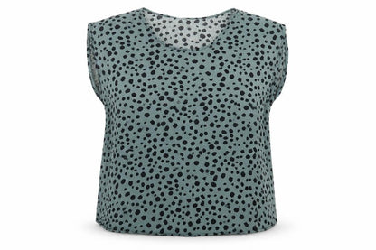 Womens UK Size 16 Apricot Green Basic T-Shirt