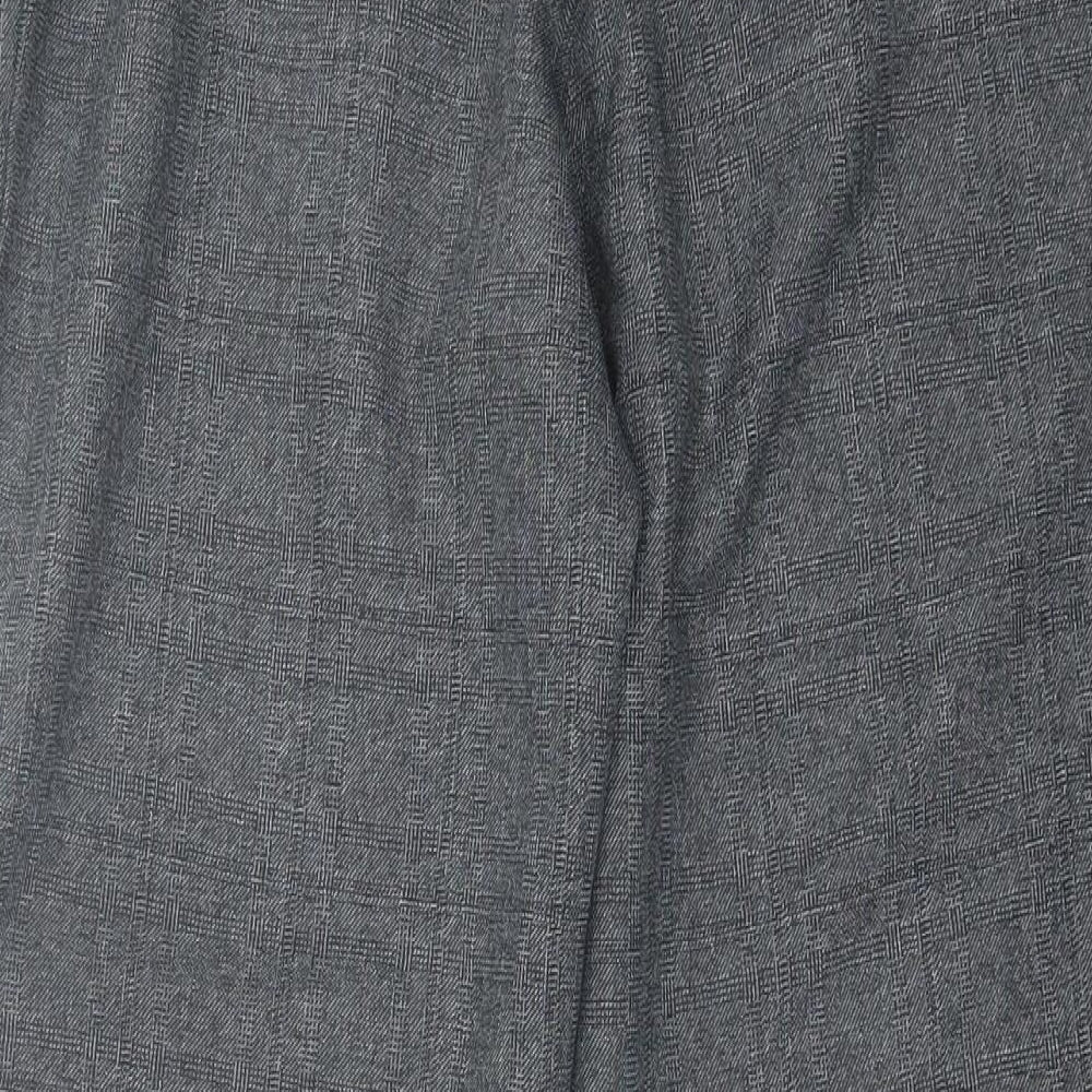 Womens UK Size 12 Marks and Spencer Regular Fit  Grey Trousers