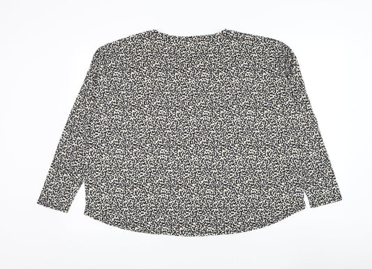 Womens UK Size S New Look Ivory Pullover Jumper