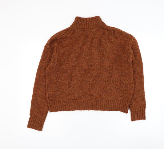 Womens UK Size 8 New Look Brown Pullover Jumper