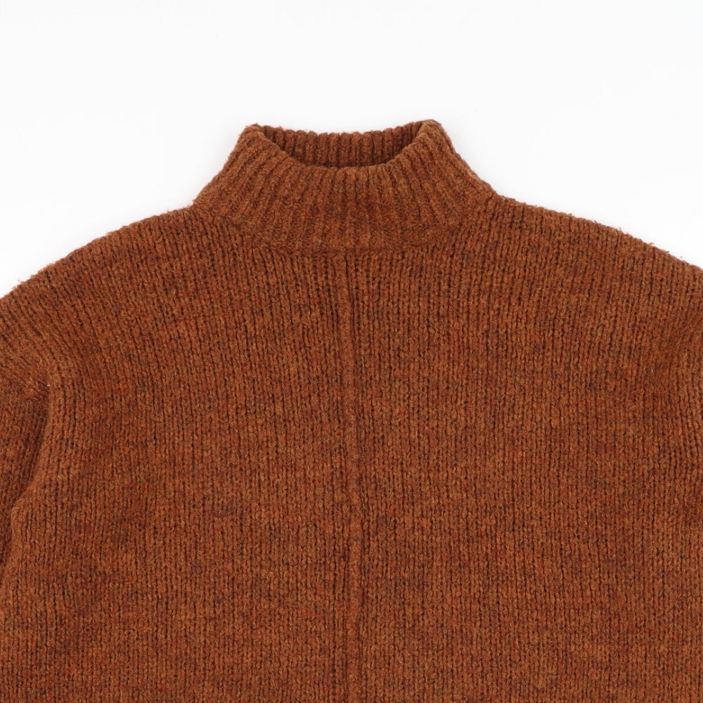 Womens UK Size 8 New Look Brown Pullover Jumper