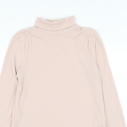 Womens UK Size S Cooperative Pink Pullover Jumper