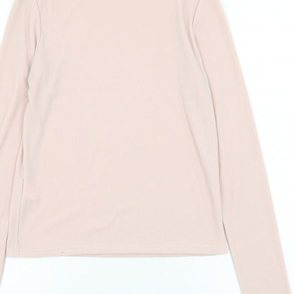 Womens UK Size S Cooperative Pink Pullover Jumper