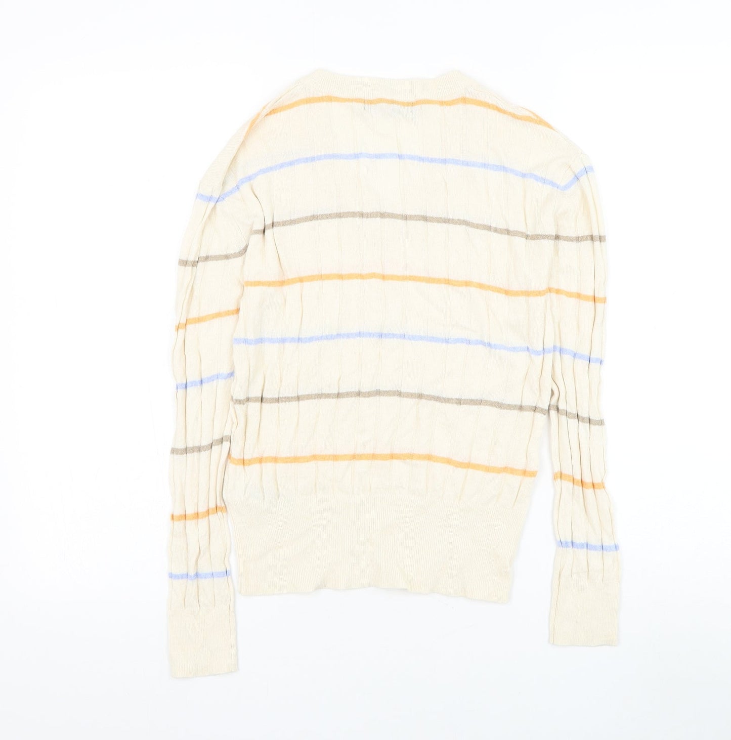 Womens UK Size S Marks and Spencer Beige Pullover Jumper