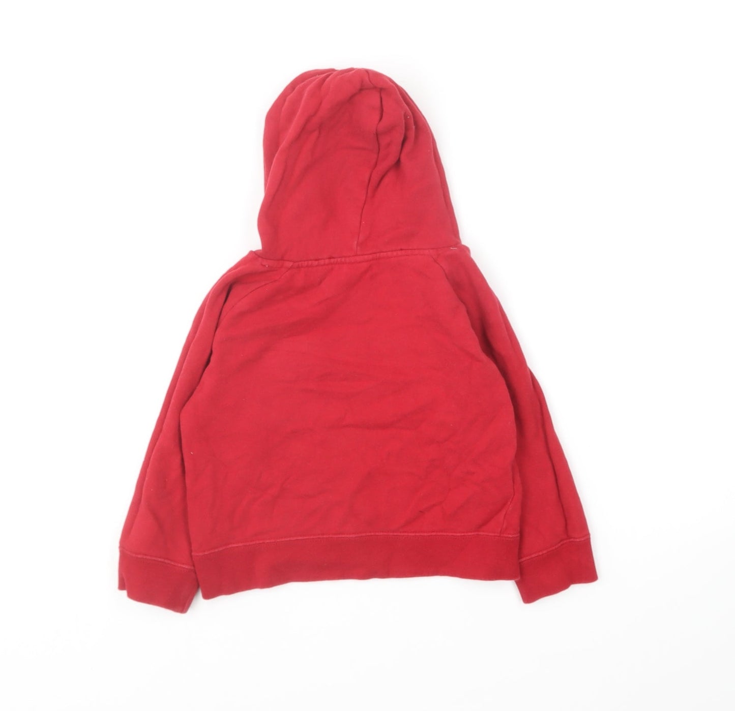 Dunnes Stores Boys Red Cotton Pullover Hoodie Size 2-3 Years Pullover - Trees Sanctuary Park