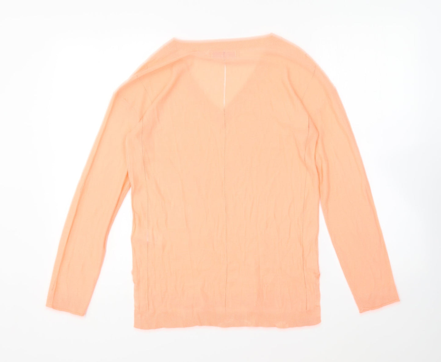 Womens UK Size 8 NEXT Orange Pullover Jumper
