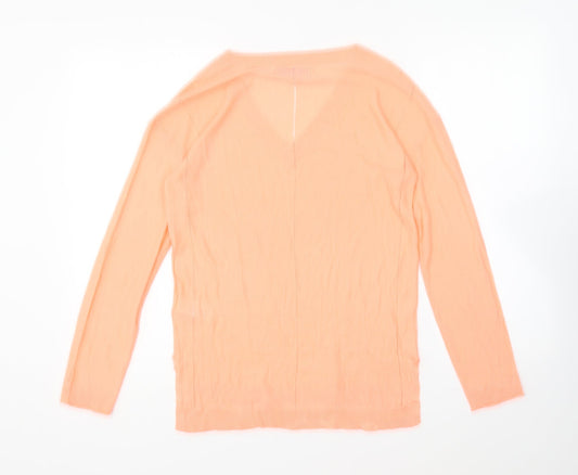 Womens UK Size 8 NEXT Orange Pullover Jumper