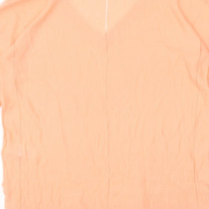 Womens UK Size 8 NEXT Orange Pullover Jumper