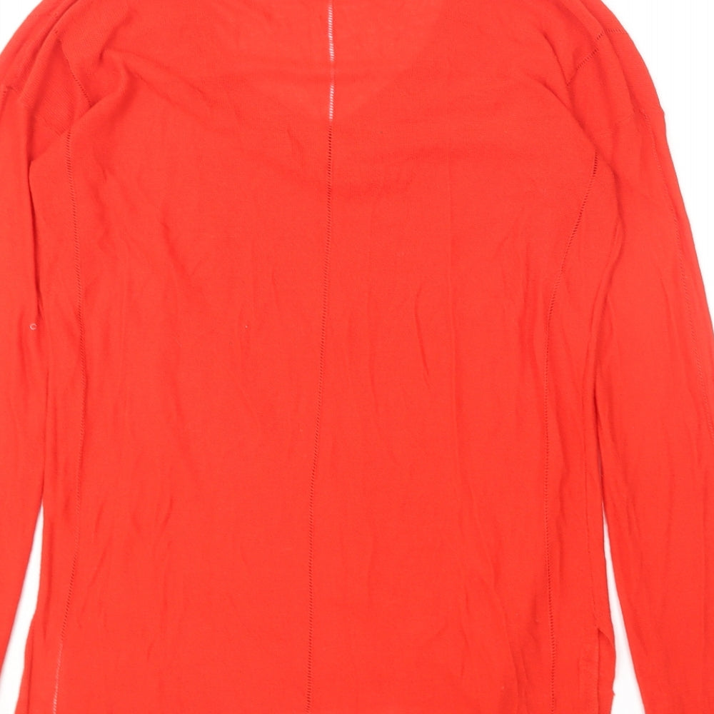 Womens UK Size 8 NEXT Red Pullover Jumper