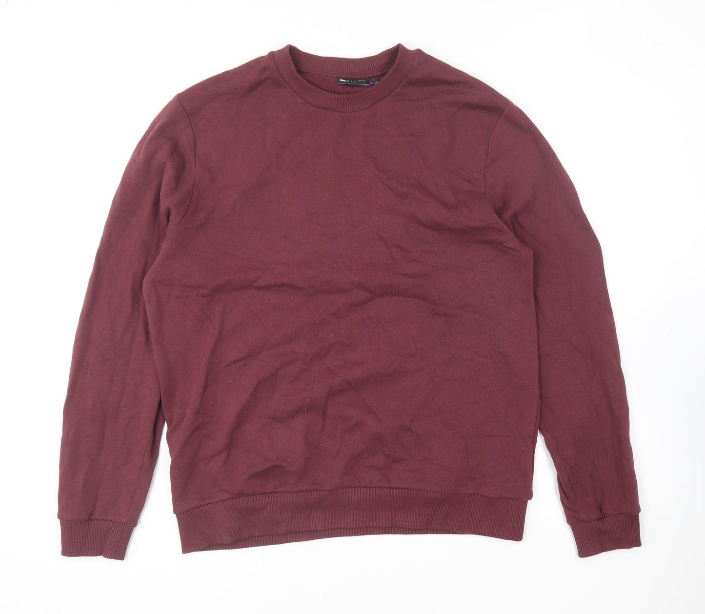 Mens UK Size M ASOS Purple Pullover Sweatshirt