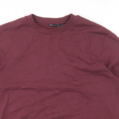 Mens UK Size M ASOS Purple Pullover Sweatshirt
