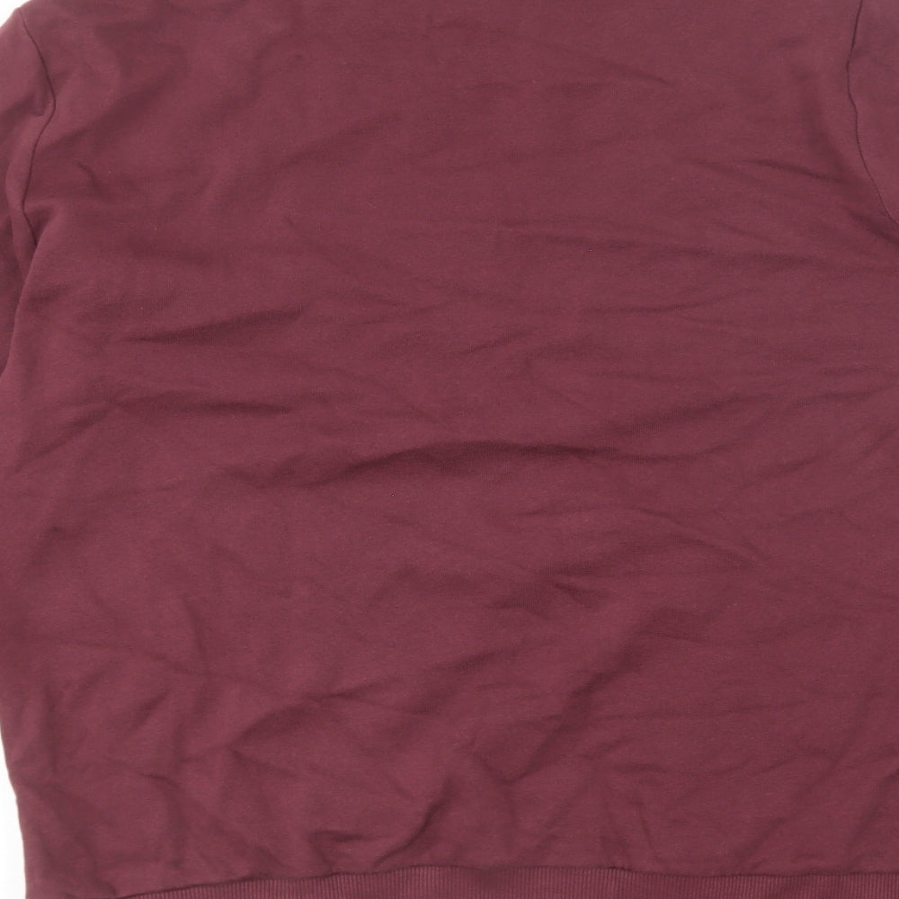 Mens UK Size M ASOS Purple Pullover Sweatshirt