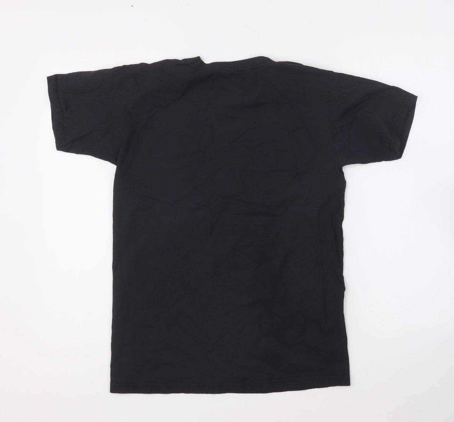 Daisy Street Womens Blue Cotton Basic T-Shirt Size 6 Round Neck