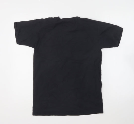 Daisy Street Womens Blue Cotton Basic T-Shirt Size 6 Round Neck