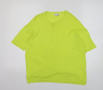 Womens UK Size S Warehouse Green Pullover Jumper