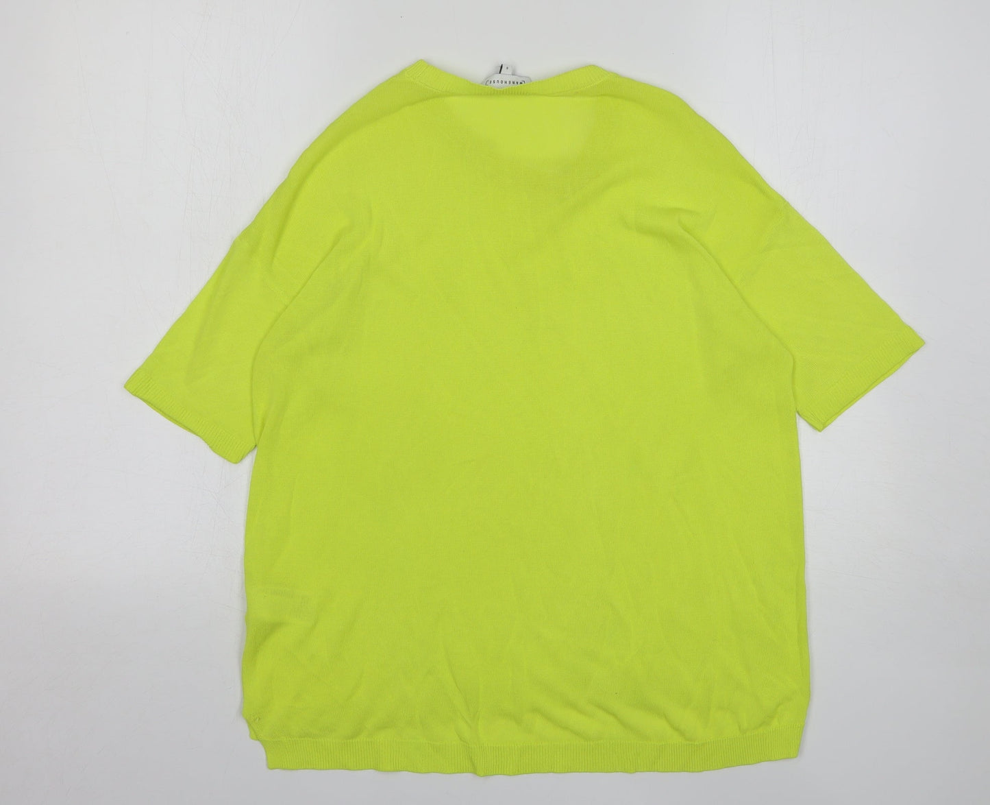 Womens UK Size S Warehouse Green Pullover Jumper