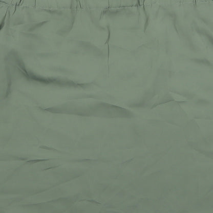 Womens UK Size 10 Warehouse Green Basic Blouse